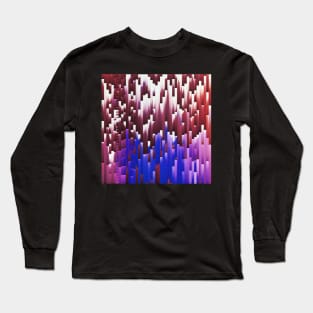 Skyline Glitch - Contemporary Exclusive Modern Design Long Sleeve T-Shirt